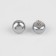 A button on the leg, d = 8 mm, the color is gray