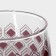 Glass glass "Romb Lilak", 310 ml