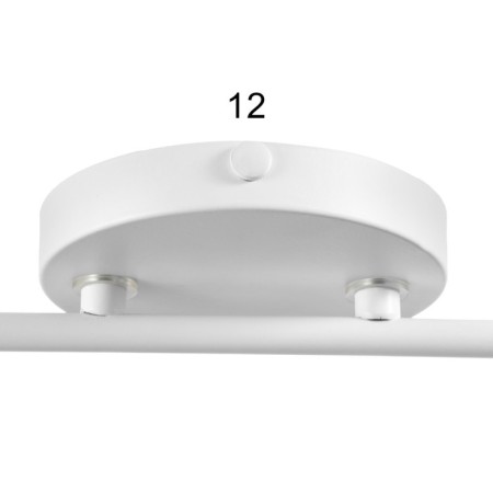 Louisiana lamp 2x60W E14 white/chrome-8
