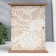 Keywood tree 6 hooks "White Palm leaves" 25.5x20.5x6.5 cm mix