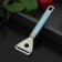 Vegetable cleaning of the share lagoona, 19 cm, stainless steel, blue color