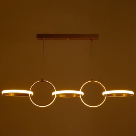 Judy chandelier LED 35W 3000-6000k gold 102xx120 cm-2