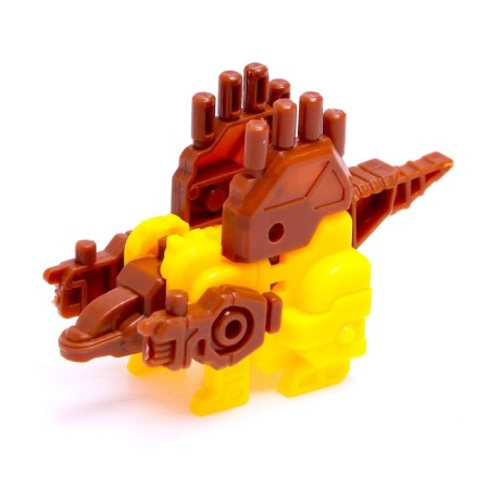 The set of robots "Dinosaurs", 5 items, gather in 1 robot-8