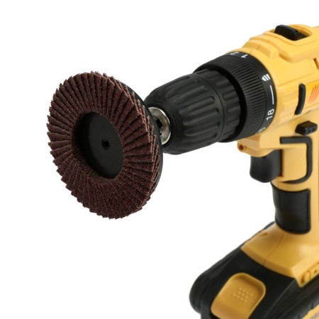 Circle of petal end tundra, for a drill, M8, 75 mm, P40, 3 pcs.-4