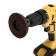 Circle of petal end tundra, for a drill, M8, 75 mm, P40, 3 pcs.