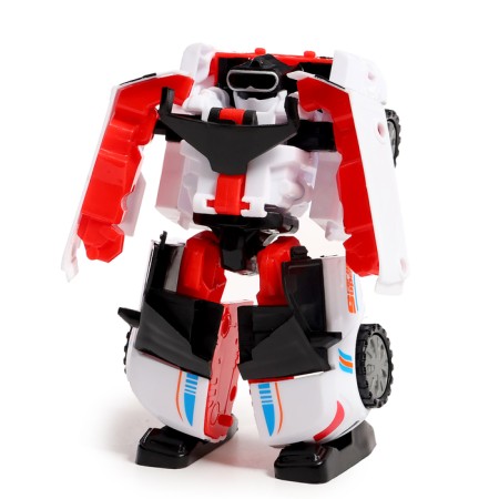 Set of robots "Autobots", 2 pieces, green color, white-3
