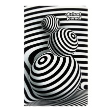 Записная книжка А5, 56 листов "Абстракция", картонная обложка, ламинация "софт-тач", выборочный УФ-лак, блок 65г/м2