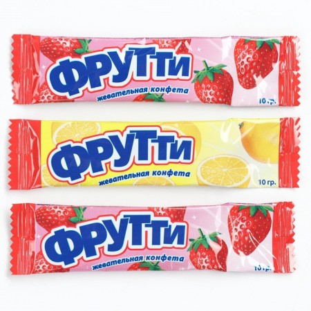 Chewing candy, 3 pcs x 10, mix