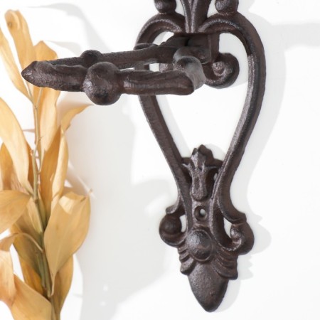 Door hammer cast iron "Patterns" 24x4x9 cm-2