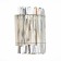 Sconces st. SL1170.101.02. Fabio. 2x40 watts, E14, 25x30 cm, Nickel color