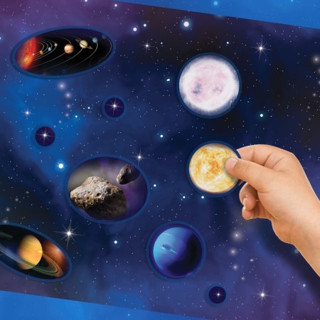 Stickers "My first encyclopedia. Cosmos ", A4 format, 8 p. + Poster-4