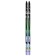 Skiing wood-plastic "Tourist", 200 cm, with a notch