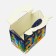 New Year. Gift box "Neon. Installation" New Year's suitcase medium 20 x 12 x 19 cm.