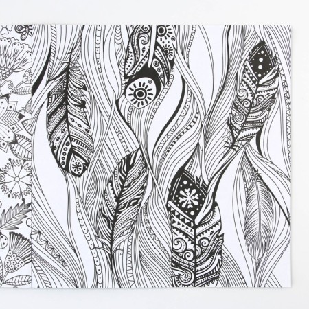 Coloring - anti -stress, album "Magic Patterns" 20 p.-9