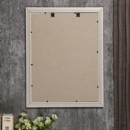 Photo frame plastic 30x40 cm white (781)-3