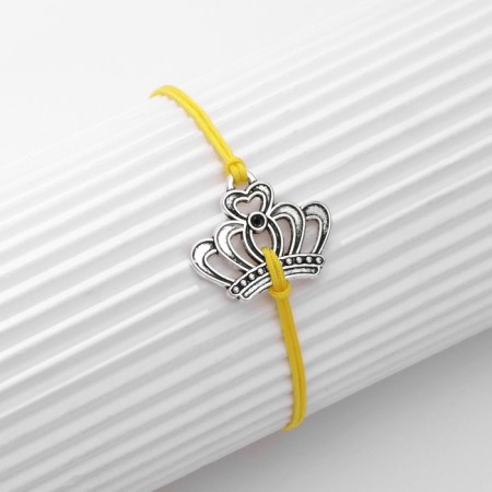 Bracelet "inspiration" be the best, yellow color, d = 6 cm-3