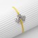 Bracelet "inspiration" be the best, yellow color, d = 6 cm