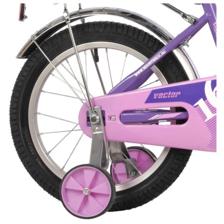 Bicycle 16 "Novatrack Vector, purple color-3