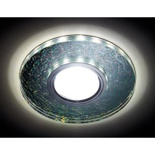 Ambrella Light Lumber built -in LED, G5.3, 3W, Chrome Color, D = 60 mm