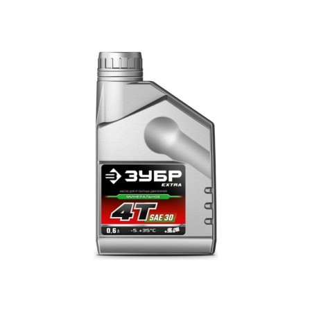 Zubble oil 70613-06, 4-30, for 4-stroke engines, mineral oil, 0.6 liters