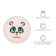 Children's ball zabiaka, d = 22 cm, 60 g, color mix