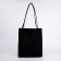 Shoper nazamok, Black color, 40 x 35 cm