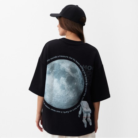 Women's T -shirt MIST MOON, Black, R.42-1