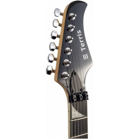 Terris TSS-239 BK electrihitara, Super Strand, HH, Black Color-2