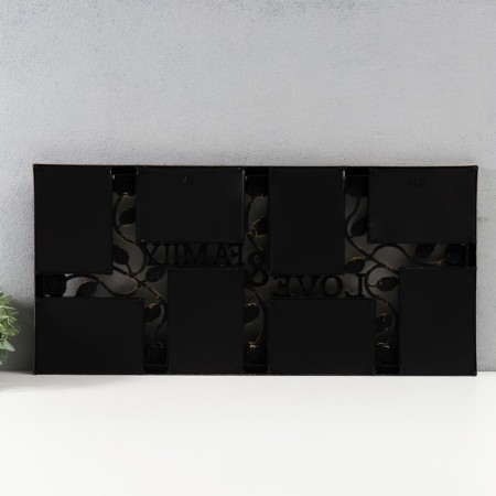 Multipher "Love & Family" in 8 photos 10x15 cm, plastic, col. bronze-2