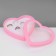 Organizer for jewelry "Casket Heart" 24 places, plastic, 12 × 9.5 × 3 cm, pink color