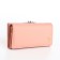 Women's wallet on magnets, pink color