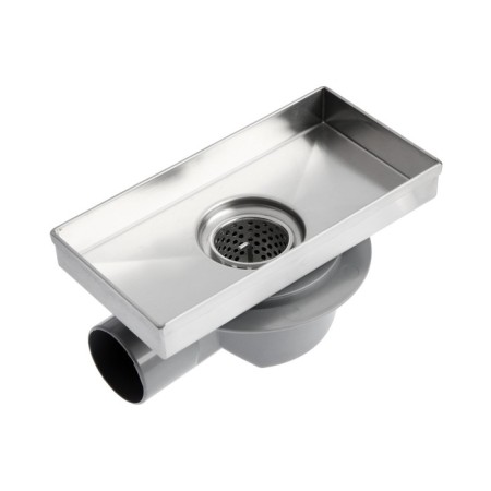 Ladder Aflorn AF20410-20, D = 50 mm, horizontal, C FLANT SOMELB. Rev. 360 °, 100x200mm, stainless-3