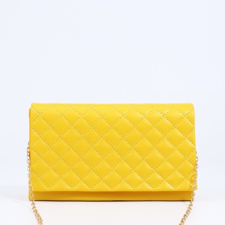 Bag-clate on magnet, yellow color