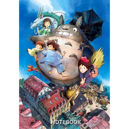 Notepad "masterpieces of Hayao Miyazaki", A5, 160 sheets