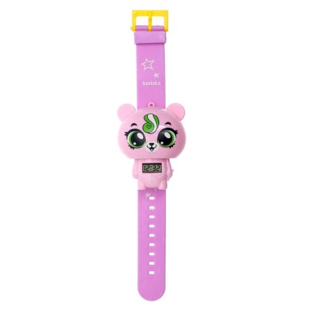 Electronic clock "Coquette", pink color-1