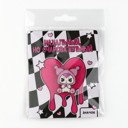Fluorescent icon "Cheeky", 3.1 x 3.3 cm-3