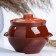 Ceramic potted pot "Kungur" with pens 0.65l
