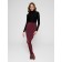 Women's skirt Prestige, Size S, Graph Wine Color