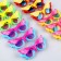 Carnival glasses "fly", the colors of mix