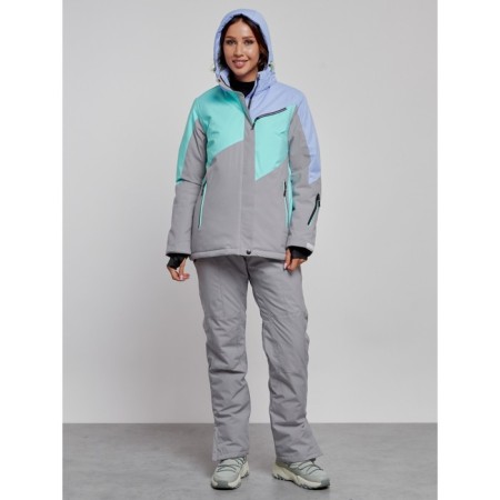 Ski costume is female, size 50, purple color-4
