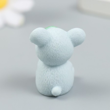 Figure for Florarium Polystone "Koala is covered with a leaf" 2.7x3.5 cm-2