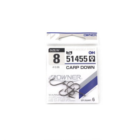 The hook Owner Carp Down BC No. 8, 6 pcs.