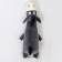 Soft toy "Donkey", 75 cm, gray color