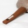 Granite Brown pan, d = 28 cm, removable handle, glass cover, anti -stick coating, brown color