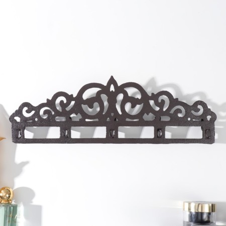 Decorative metal hooks "Patterns" 12.5x39.5x3.5 cm-3
