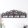 Decorative metal hooks "Patterns" 12.5x39.5x3.5 cm
