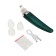 Vacuum face cleaning device and grinding Gess-630 Shine, 4 nozzles, green