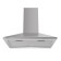 Kitchen hood Homsair Delta 60, 23 m2, 3 mode, stainless steel