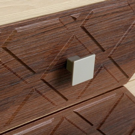 Bedside table Nicole 400x390x470 ash shimo light/dark larch-2