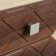 Bedside table Nicole 400x390x470 ash shimo light/dark larch